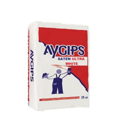 Шпаклівка гіпсова Aygips Saten Ultra White 25 кг